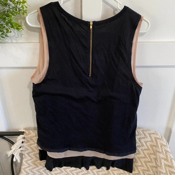 J.Crew Double Layer Ruffle Hem Tank Top - Picture 6 of 7